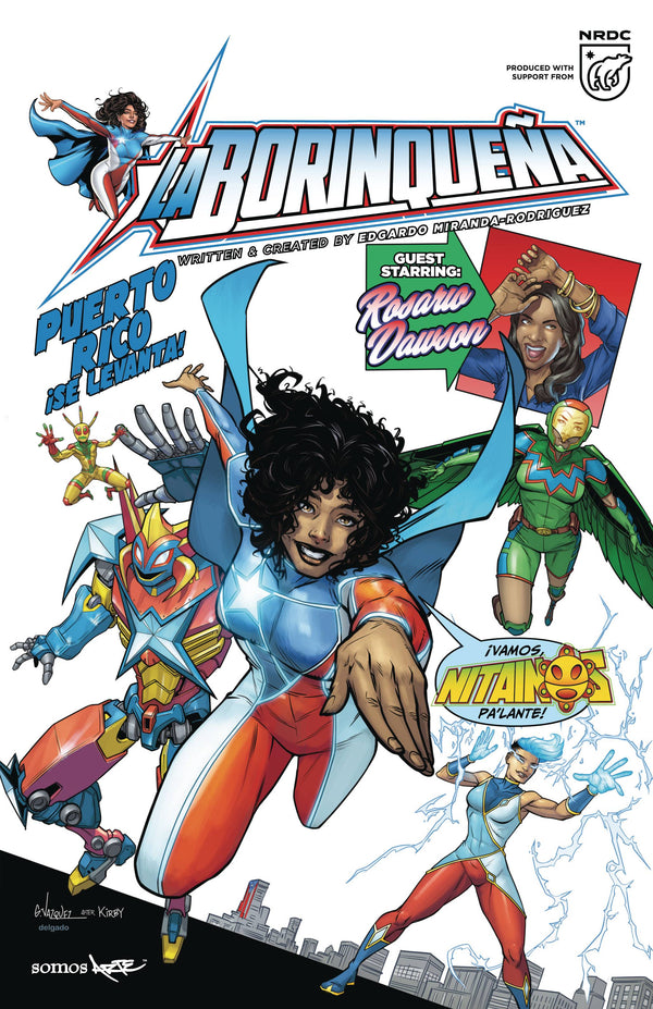 La Borinquena Starring Rosario Dawson Cvr D Vazquez (W) Edgardo Miranda-Rodriguez (Ca) Gus Vazquez - xLs Comics