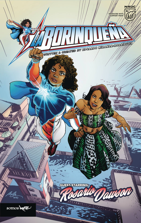 La Borinquena Starring Rosario Dawson Cvr G Albuquerque (W) Edgardo Miranda-Rodriguez (Ca) Rafael Albuquerque - xLs Comics