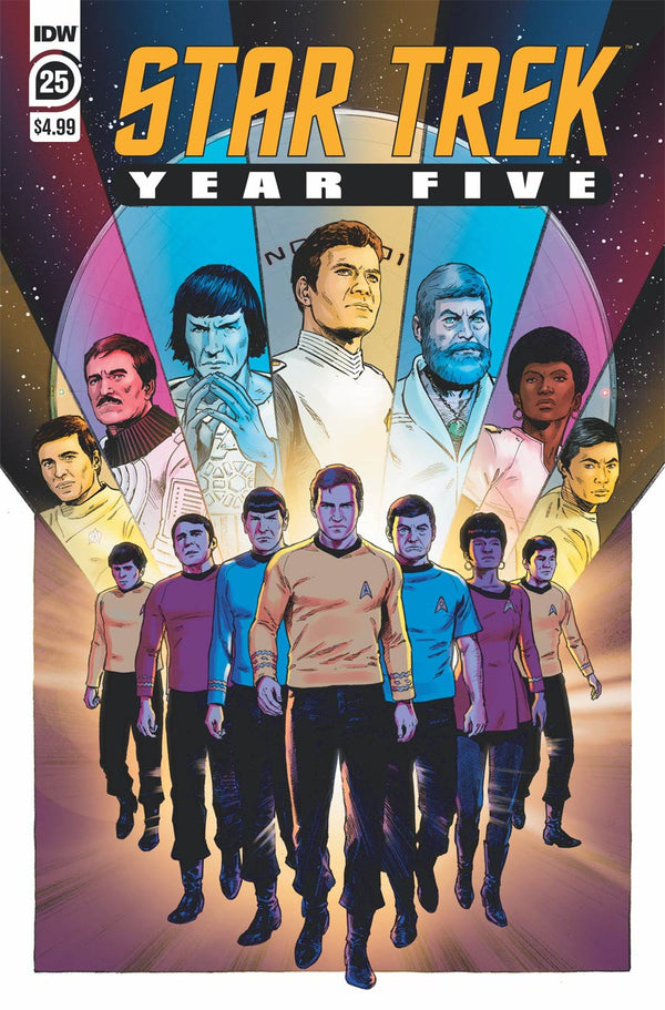 Star Trek Year Five #25 Cover A Regular Stephen Thompson Cover - xLs Comics