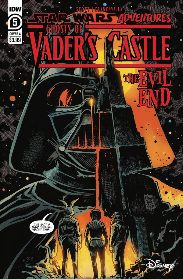 Star Wars Adventures Ghosts Of Vaders Castle #5 Cover A Regular Francesco Francavilla Cover - xLs Comics