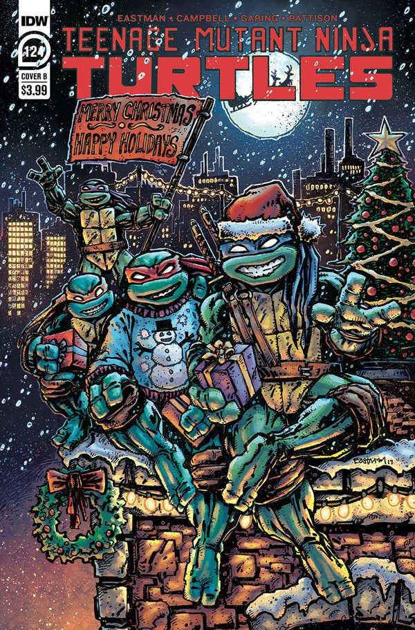 Teenage Mutant Ninja Turtles Vol 5 #124 Cover B Variant Kevin Eastman Cover - xLs Comics