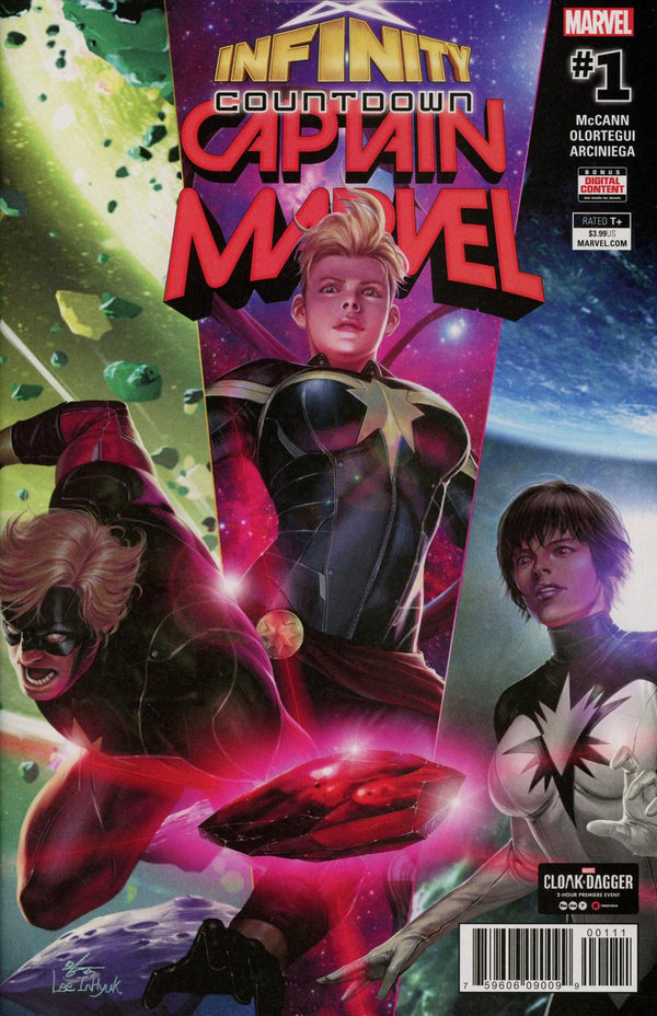 Infinity Countdown Captain Marvel #1 Cover A 1st Ptg Regular In-Hyuk Lee Cover - xLs Comics