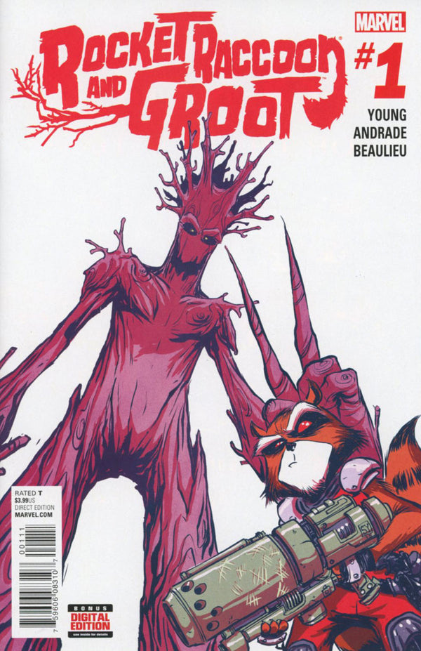 Rocket Raccoon And Groot #1 Cover A 1st Ptg Regular Skottie Young Cover - xLs Comics