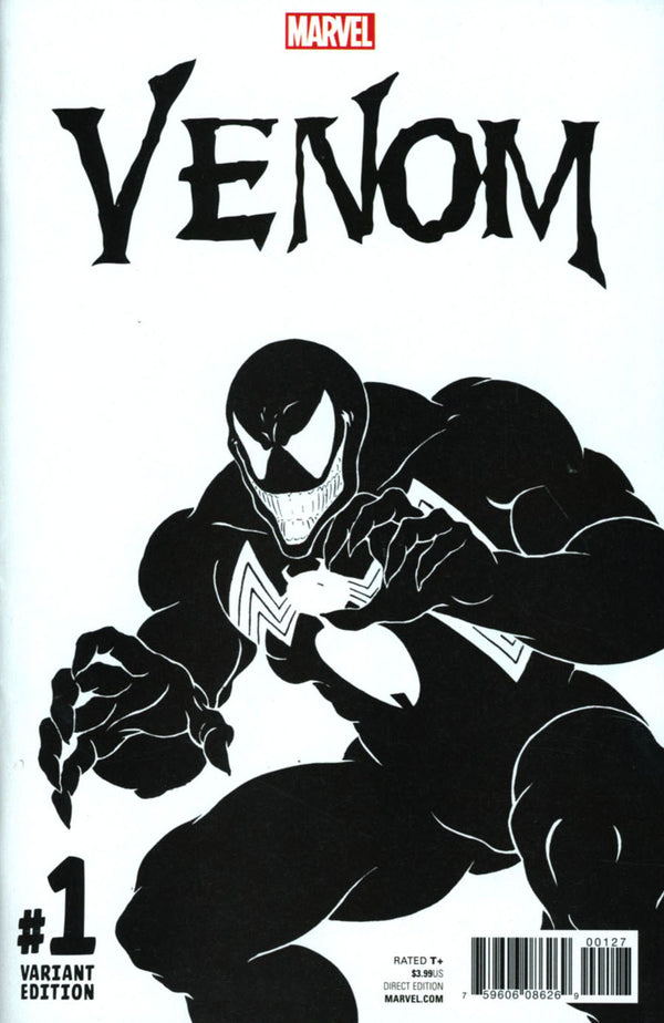 Venom Vol 3 #1 Cover H Incentive Todd McFarlane Sketch Variant Cover CGC 8.5 - xLs Comics