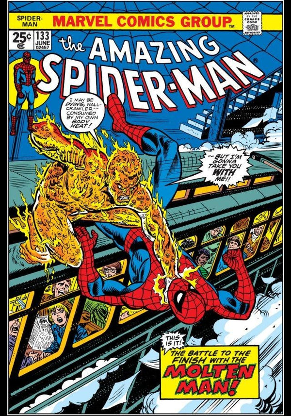 Amazing Spider-Man #133 John Romita Cover